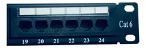 Patch Panel 24 Portas Cat6 Rj45 Certifica Lantek O Melhor