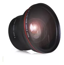 Lente Gran Angular Profesional 55mm Hd Con Macro, Nikon
