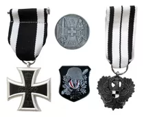 X4 Medalla Cruz De Hierro Alemania Primera Guerra Mundial.