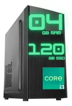 Cpu Computador Pc Core I3 Ssd 120gb 4gb Nf