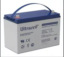 Bateria Ciclo Profundo Gel 12v 100ah Ultracell P/panel Solar