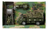 Kit Militar Batalhão Armado Brink+ Original Com Torre  Carro