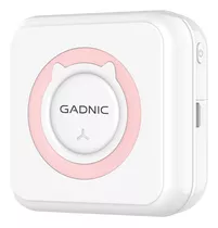 Mini Impresora Portatil Gadnic Térmica Celular Bluetooth Pro Color Rosa