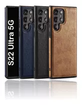 Carcasa De Cuero Premium Para Samsung S22 S22 Plus S22 Ultra