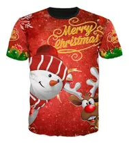 Camiseta Navideñas Niños Adultos Exclusiv Unisex 