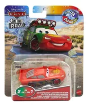 Disney Pixar Cars Rayo Mcqueen On The Road Cambia De Color