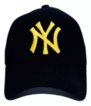 Gorra Ny New York Yankees Logo 3d Negro