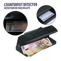 Detector De Billetes Falsos Con Luz Ultravioleta 