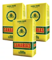 Yerba Mate Canarias 500gr 100% Natural Hierbas Original X3 U