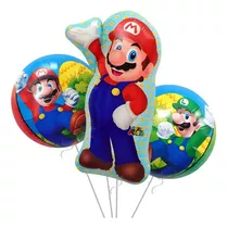 Set De Globos Metalizados Diferentes Diseños Infantiles