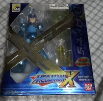 D-arts Megaman X - Versão Metalica - Exclusiva Comic Con