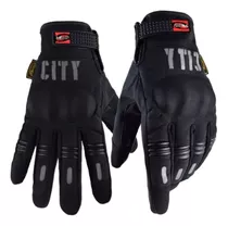 Guantes City Táctiles Termicos Con Reflectivo Moto Bici