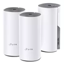 Roteador Wifi Mesh Tp-link Deco E4 Dual Band 1200mbps Pack-3