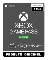 Gift Card Xbox Game Pass Ultimate Brasil 1 Mês - Envio Flash