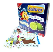 Brinquedo Jogo Educativo Escolar Pedagógico Soletrar 120 Pçs