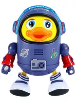 Juguete Musical Pato Espacial Baila Con Luces Lindo Diseño