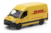 Mercedes-benz Sprinter 2020 Dhl 1:48 Kinsmart 13x5.5x4.5cm