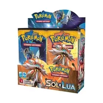 Copag Pokémon Booster Box Sol E Lua 1 - Lacrado.