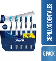 Escova De Dentes Oral-b 7 Benefícios Suave X 5 Unidades