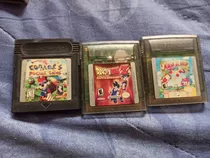 3 Juegos Gameboy Conker's Pocket Tales Magical Drop Dbz