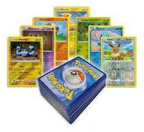 Lote Promo Pokemon 100 Cartas + 1 V, Vmax, Gx, Ex Ou Vastro