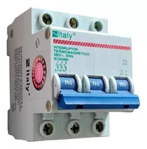 Interruptor Térmico 3 Polos 10 Amp. Italy G P