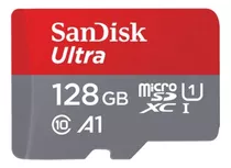 Cartão De Memória Micro Sd Sandisk 128gb Classe 10 Ultra