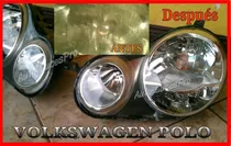 Restauracion Luces Faros Focos Volkswagen Polo 02-09