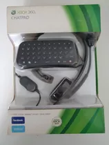 Chatpad Xbox 360 Original Acompanha Headset E Teclado