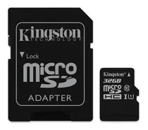 Memoria Micro Sd Kingston 32gb Clase 10 - Otec