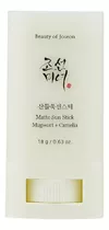 Protector Solar Beauty Of Joseon Fps 50 Mugwort + Camelia En Stick De 18 Ml 18 G