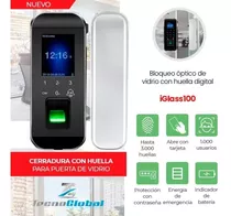 Cerradura Con Huella Para Puerta De Vidrio App Tuya Smart