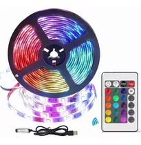 2m 5050 Rgb Conduziu A Luz De Tira Com Controle