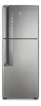 Heladera Inverter No Frost Electrolux Top Freezer If55 Plata Con Freezer 431l 220v