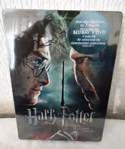 Blu Ray Harry Potter Reliquias De La Muerte Parte 2 Metalico