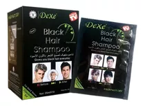Dexe Shampoo Tinte Instantaneo Cubre Canas Color Negro