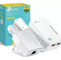 Kit Repetidor Wi-fi Powerline Tp-link Tl Wpa4220 Sem Fio 