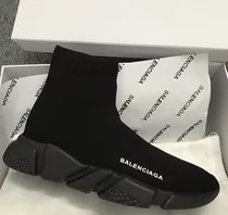 Tenis Unisex Balenciaga Negra Black Speed On 30% Off Envio 