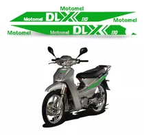 Kit Calcomanias Vinilo Para Moto Motomel Dlx 110