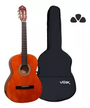 Kit Violao Aço Acustico Giannini Start S14 N Natural + Capa