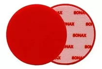 Pad Bonete Sonax 6 Pulgadas Rojo Corte Alto Para Rotativa