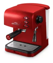 Cafetera Ultracomb Ce-6108 Automática Roja Expreso 220v