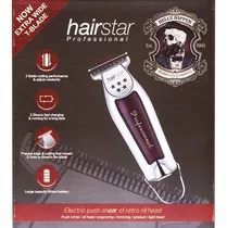 Hairstar® Desvelladora Trimmer Inalámbrica Profesional Color Plateado