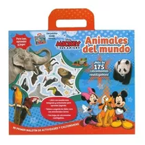 Mickey Y Sus Amigos - Animales Del Mundo - Libro + Stickers