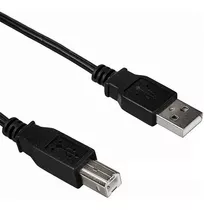 Cable Usb 2.0 A/b Para Impresora En Bolsa - 1,5 Metros Imp1 Color Negro