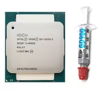Processador Intel Xeon E5 2620 V3 + Pasta Térmica Seringa