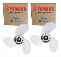 2 Hélices Yamaha 15 Hp 9 1/4 X 10 1/2 Motor Popa - Promoção