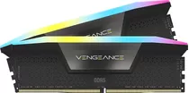 Memoria Ram Corsair Vengeance 32gb Rgb Drr5 6200mhz Black