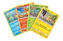 Kit Pokémon Pikachu Bulbasaur Charmander Squirtle