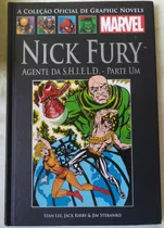 Hq Nick Fury Agente Da Shield Parte Um - Capa Preta Salvat 